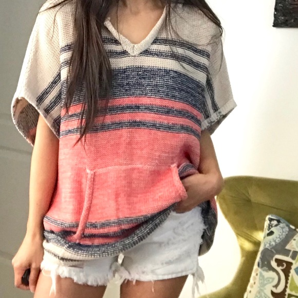 Sweaters - 📌 Reserved for Sara Boho Poncho Sweater Aztec